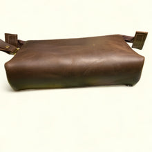 Load image into Gallery viewer, Handcrafted Oil Tanned Leather Wristlet
