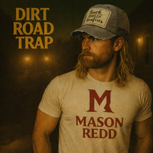 Load image into Gallery viewer, Back Roads &amp; Bonfires Distressed Trucker Hat Baseball Cap