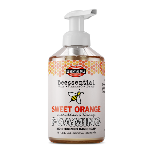 Beessential All Natural Sweet Orange Foaming Hand Soap