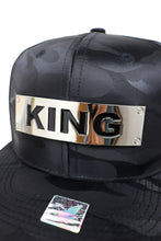 Load image into Gallery viewer, King Plaque Street Wear Snap Back Cap