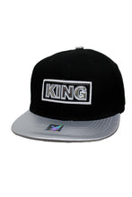 Load image into Gallery viewer, King Snap Back Cap - Silver
