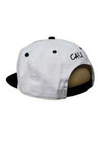 "CALI" Red Bear Snap Back Cap