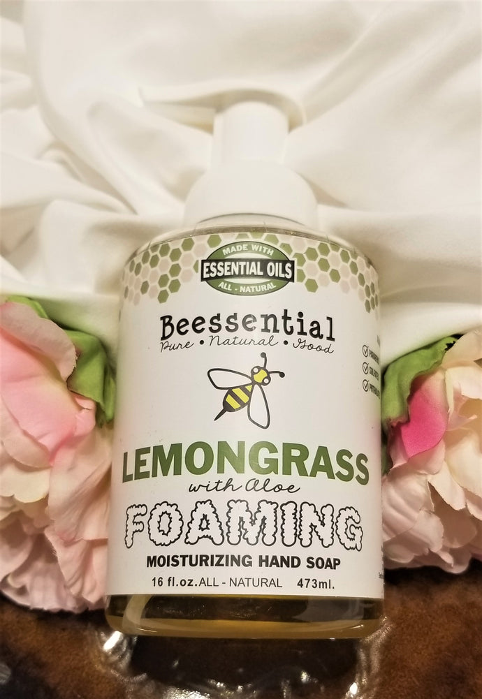 Lemongrass Foaming Hand Soap.