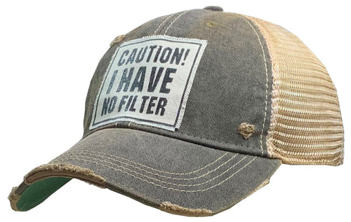 Vintage Distressed Trucker Hat 