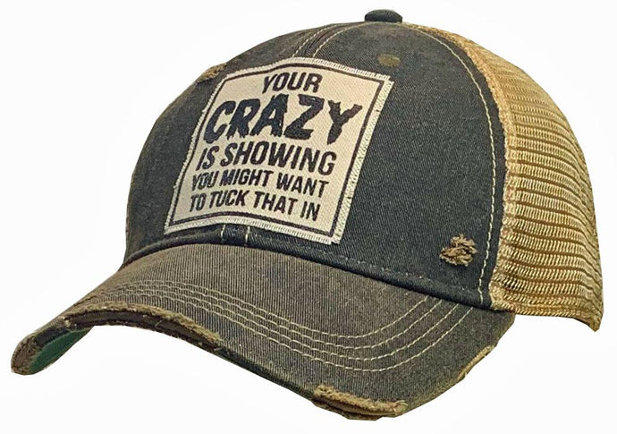 funny trucker hat