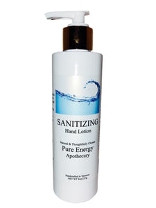 Sanitizing Hand Lotion.
